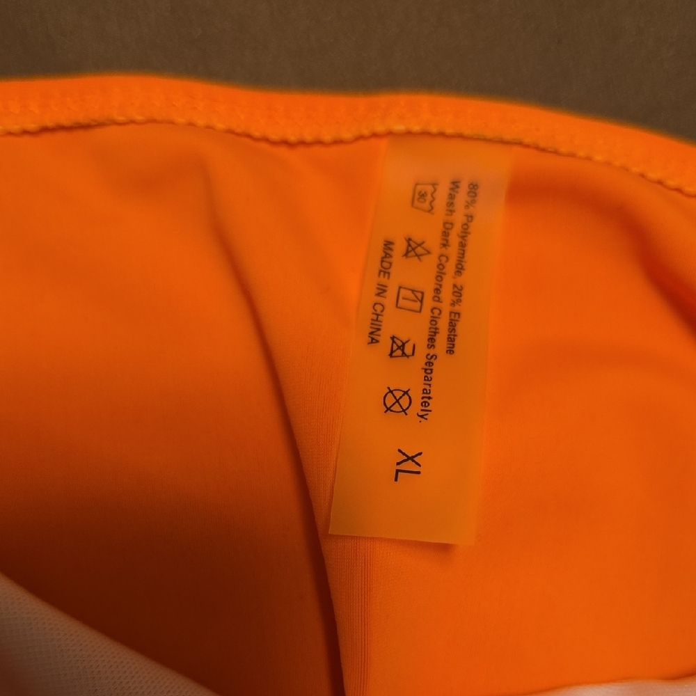 SHEIN Vibrant Orange Bikini Bottom - Picture 4 of 5